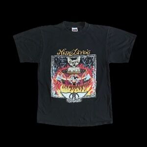Vintage 1997 Aerosmith Nine Lives T-Shirt